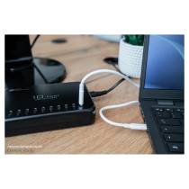 Buy GoodConnections USB Desktop Schnellladestation 200W 10-Port USB-C Schwarz in Cyprus, Nicosia, Limassol, Larnaka, Pafos
