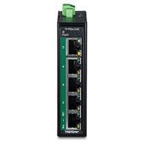 Buy TRENDnet TI-PGLC50 5-Port Gigabit PoE+ Industrial DIN-Rail Mini Switch in Cyprus, Nicosia, Limassol, Larnaka, Pafos