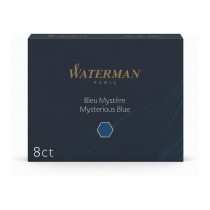 Buy WATERMAN Tintenpatrone Stand. Myster Blue 8 Stück in Cyprus, Nicosia, Limassol, Larnaka, Pafos