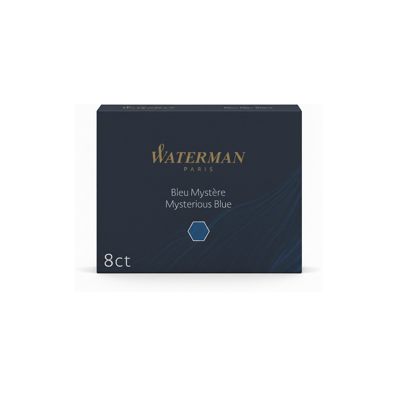 Buy WATERMAN Tintenpatrone Stand. Myster Blue 8 Stück in Cyprus, Nicosia, Limassol, Larnaka, Pafos