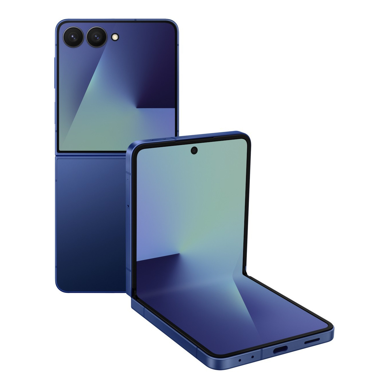 Samsung Galaxy Z Flip7 - 256GB - Blue Shadow, 12GB RAM, Exynos 2500 3.3GHz, 6.8-inch Foldable 5G