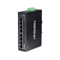 Buy TRENDnet TI-PG80 8-Port Gehrteter Industrieller Gigabit PoE+ DIN-Rail Switch in Cyprus, Nicosia, Limassol, Larnaka, Pafos