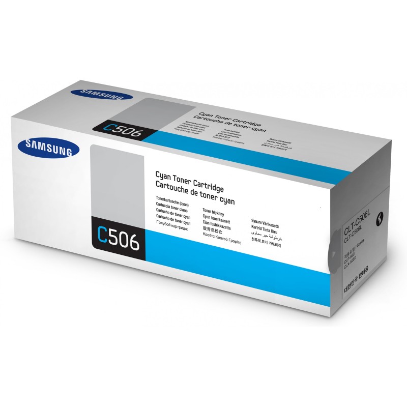 Buy Samsung Original Cyan Toner Cartridge - CLT-C506L - High Yield (3,500 pages) in Cyprus, Nicosia, Limassol, Larnaka, Pafos