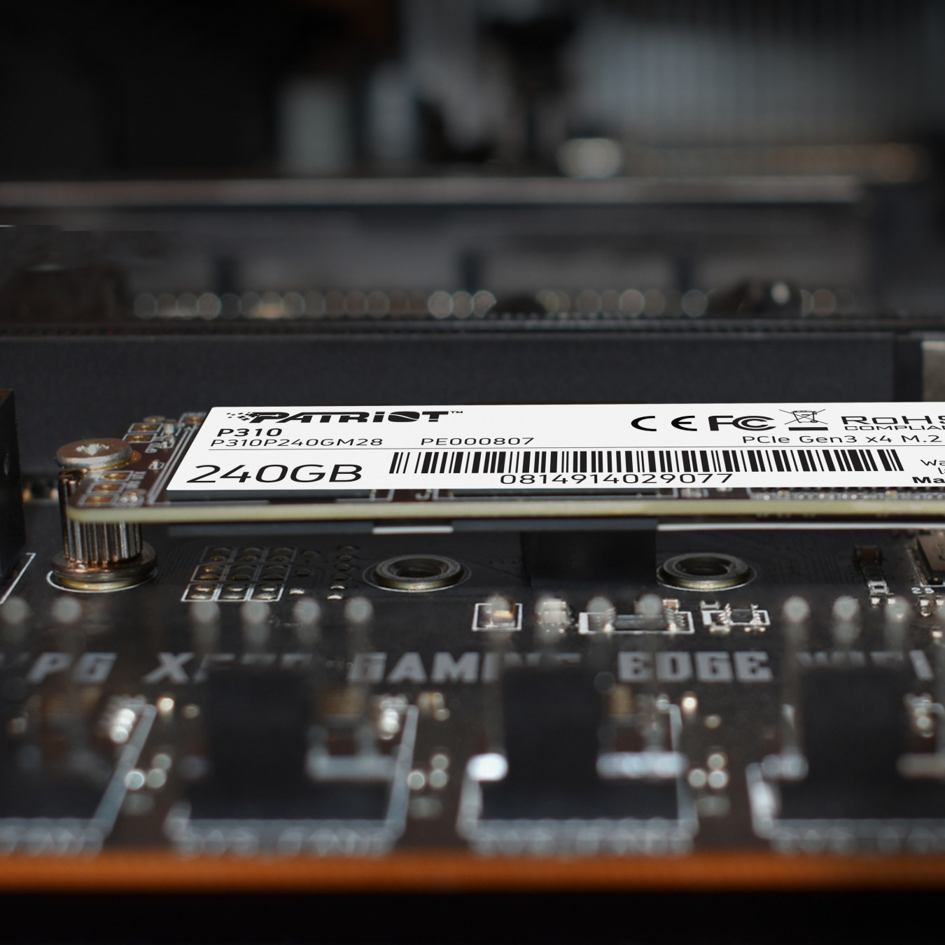 Patriot P310 M.2 NVMe SSD - 240GB, PCIe 3.0 x4 (NVMe 1.3) - M.2 2280 — Buy in Cyprus with Fast Delivery