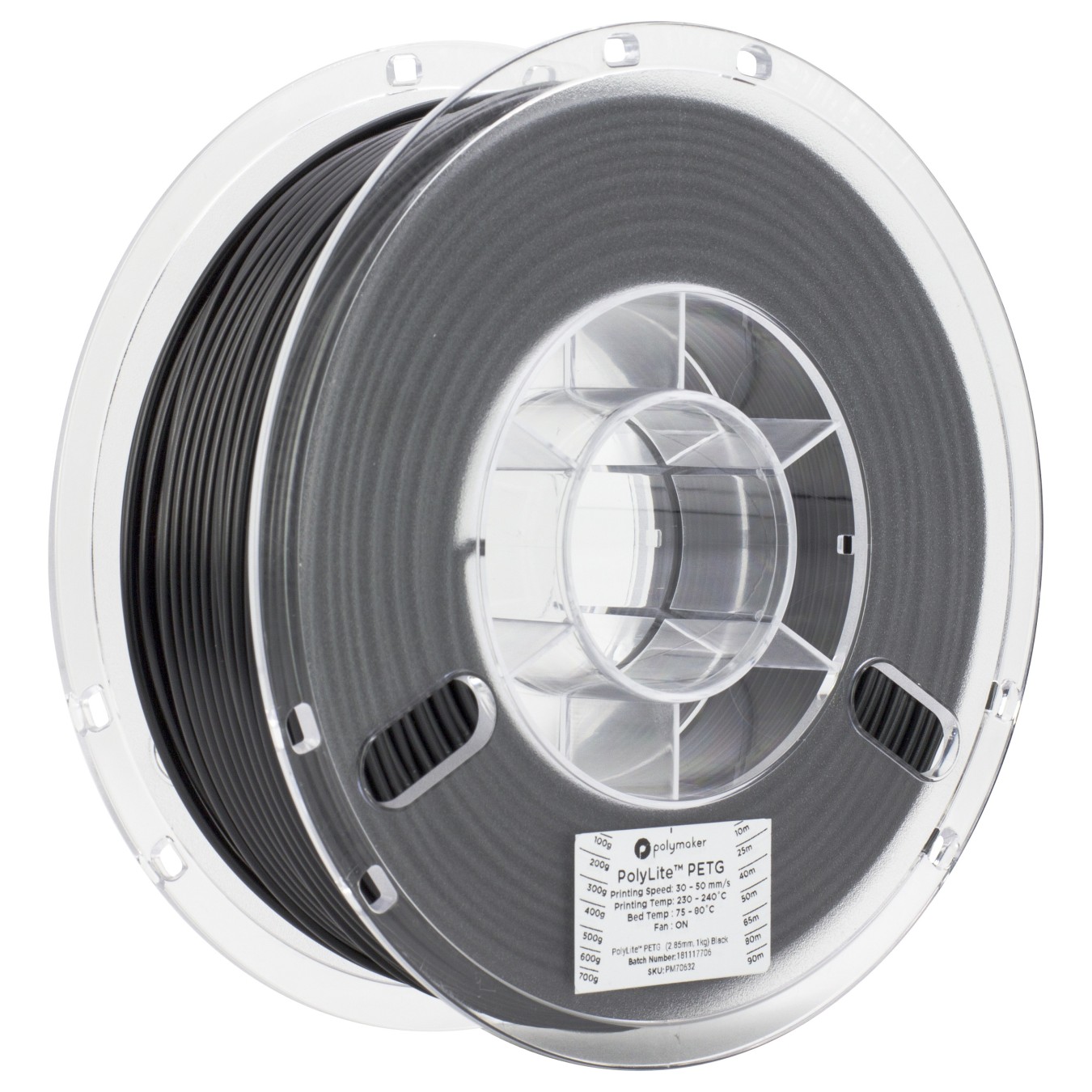 Buy PETG 1,75mm BLACK 3kg in Cyprus, Nicosia, Limassol, Larnaka, Pafos