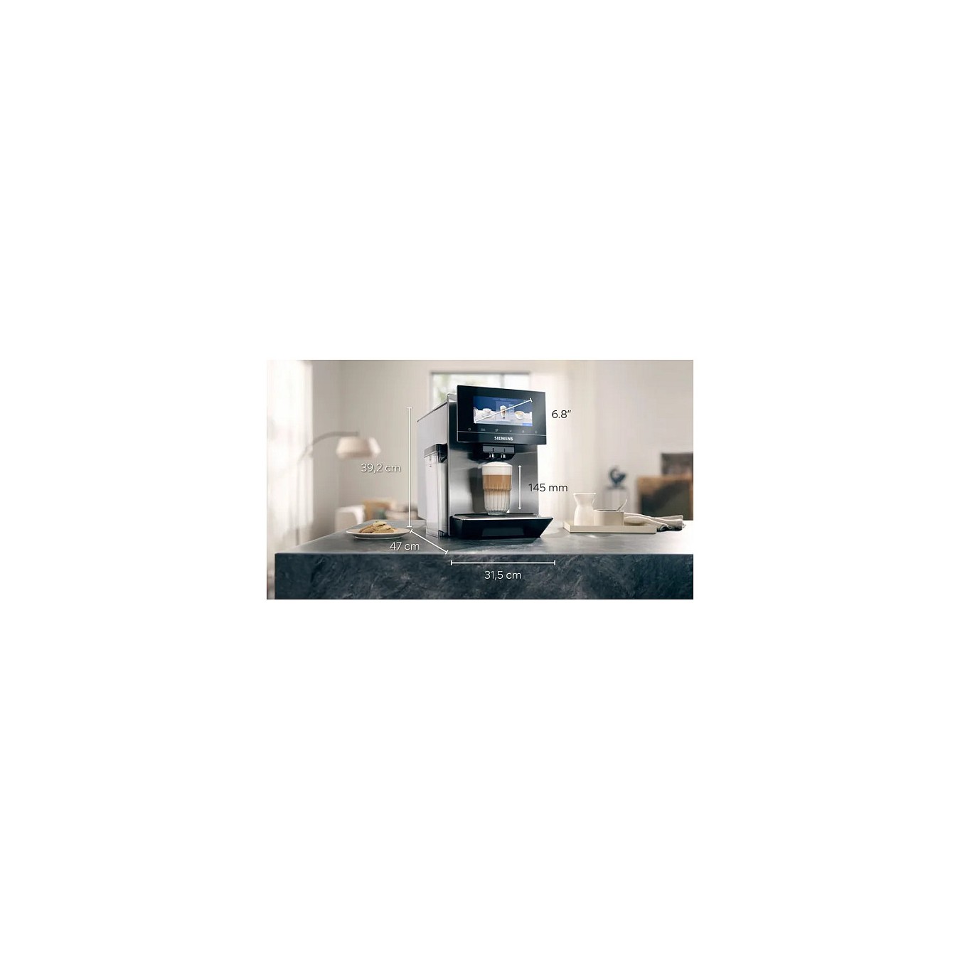 Buy TQ903D03 Kaffeevollautomat, edelstahl in Cyprus, Nicosia, Limassol, Larnaka, Pafos