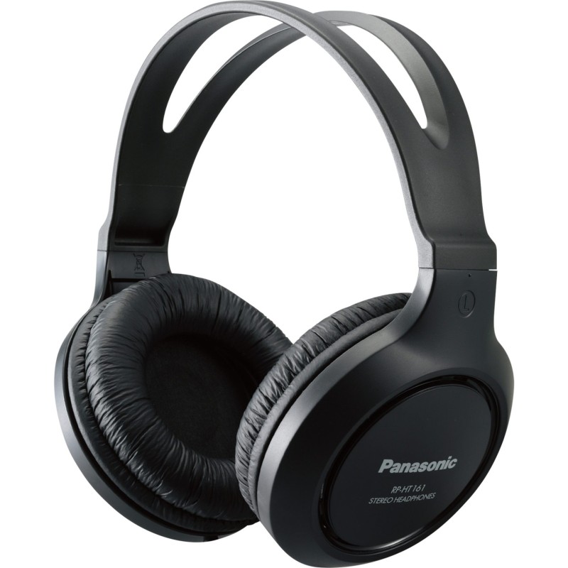 Buy Panasonic RP-HT161 - Wired Over-Ear Headphones, 3.5mm Jack, 2m Cable, Black in Cyprus, Nicosia, Limassol, Larnaka, Pafos