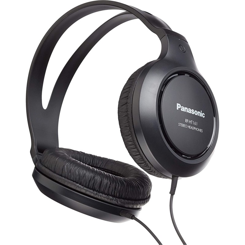 Buy Panasonic RP-HT161 - Wired Over-Ear Headphones, 3.5mm Jack, 2m Cable, Black in Cyprus, Nicosia, Limassol, Larnaka, Pafos
