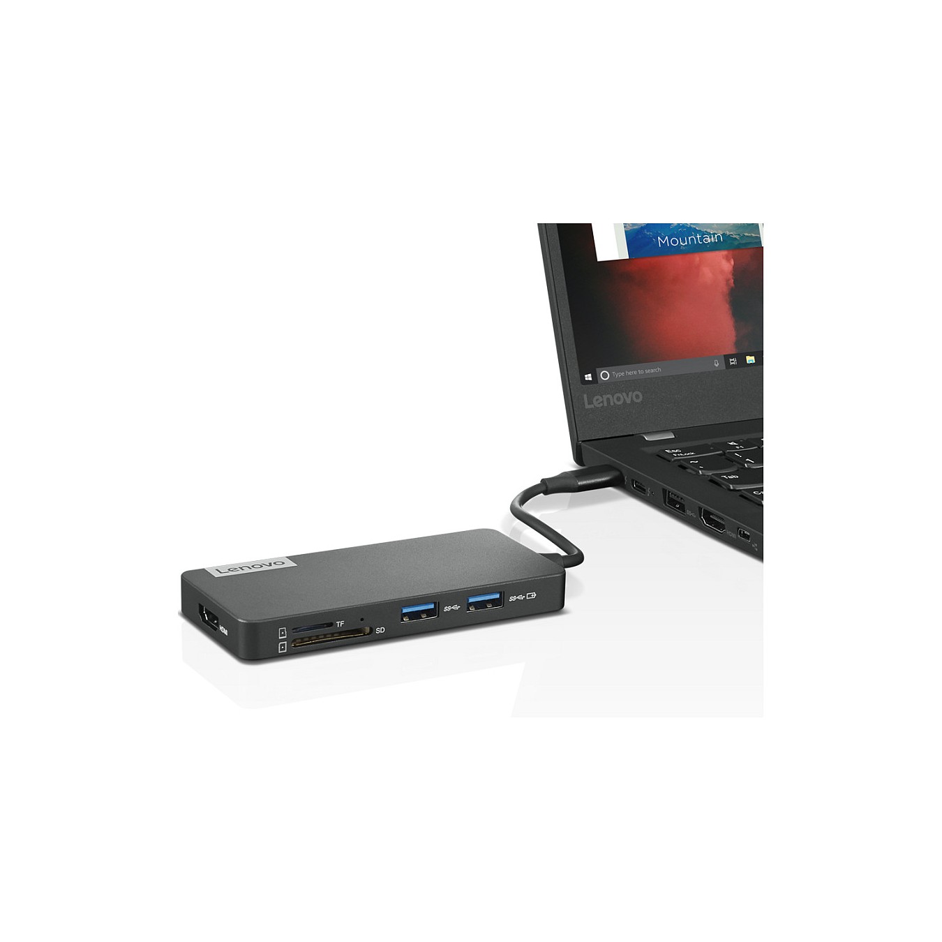 Buy D Lenovo USB-C 7-in-1 Travel Hub in Cyprus, Nicosia, Limassol, Larnaka, Pafos