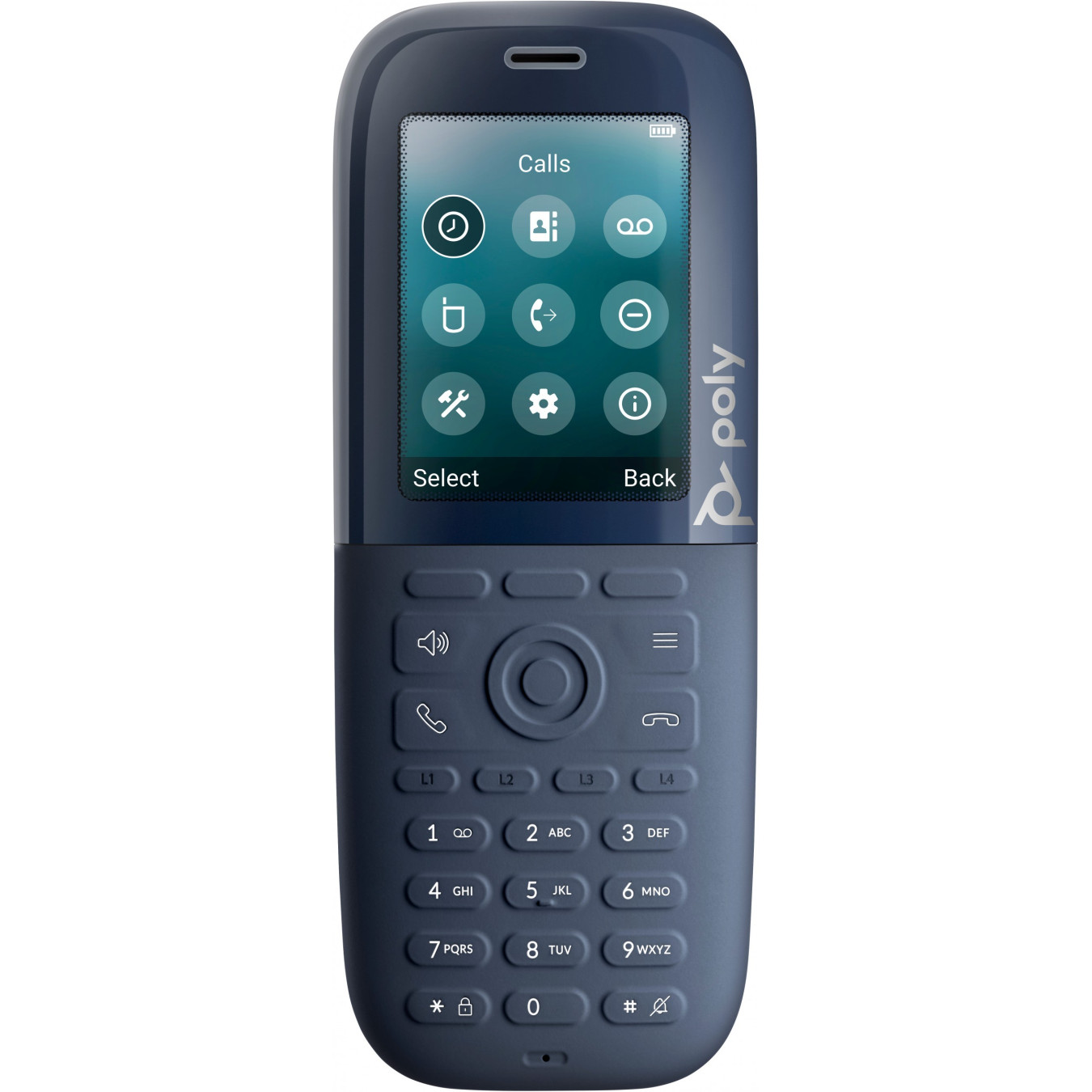 Poly Rove 30 - DECT IP Handset (EU) - Black, 2.4" Color TFT, 18h Talk Time — Buy in Cyprus with Fast Delivery