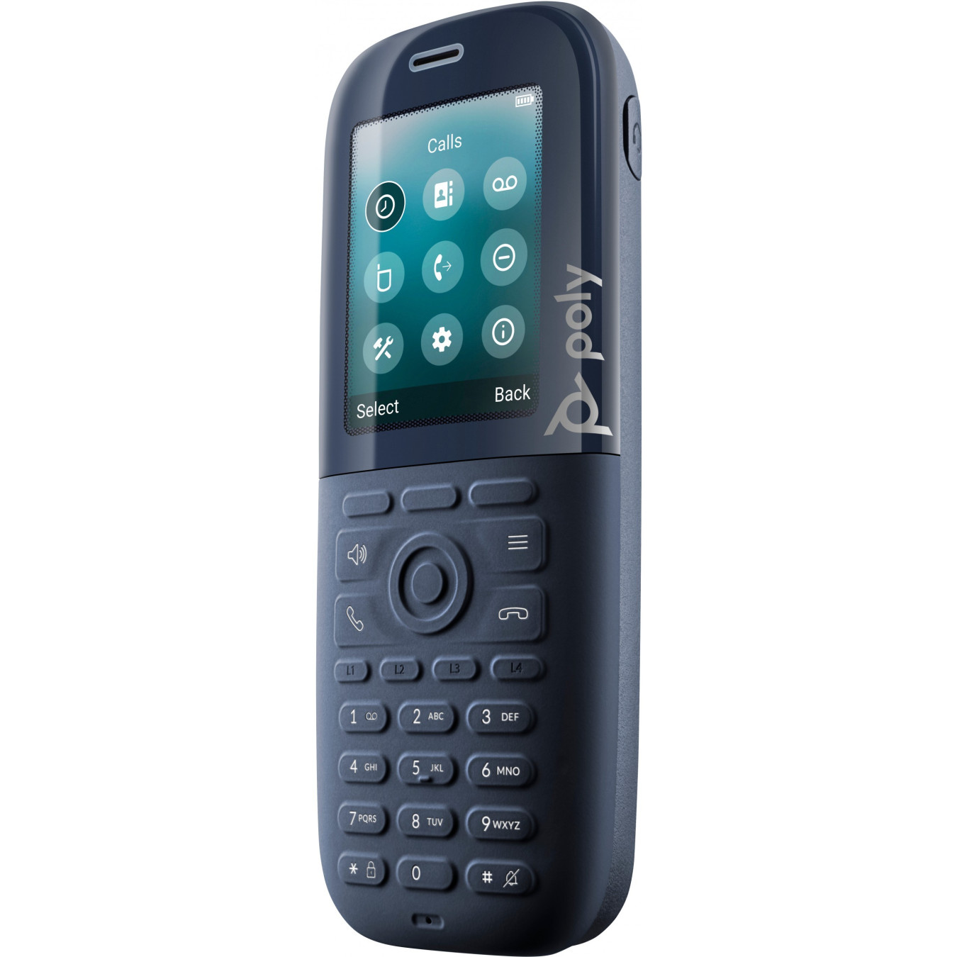 Poly Rove 30 - DECT IP Handset (EU) - Black, 2.4" Color TFT, 18h Talk Time — Buy in Cyprus with Fast Delivery