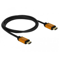 DELOCK Ultra High Speed HDMI Cable 85728 - 8K@60Hz 48Gbps, 1.5 m, Black with Gold Plugs — Buy in Cyprus with Fast Delivery