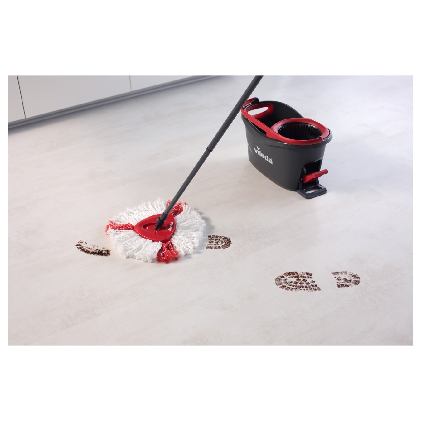 Buy Turbo 2in1 Wischkopf (wei rot, fr Wischmop EasyWring & Clean) in Cyprus, Nicosia, Limassol, Larnaka, Pafos