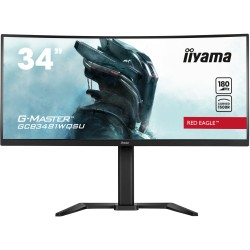 Buy iiyama G-MASTER Red Eagle GCB3481WQSU-B1 - 34in Curved VA UWQHD 3440x1440 18... in Cyprus, Nicosia, Limassol, Larnaka, Pafos
