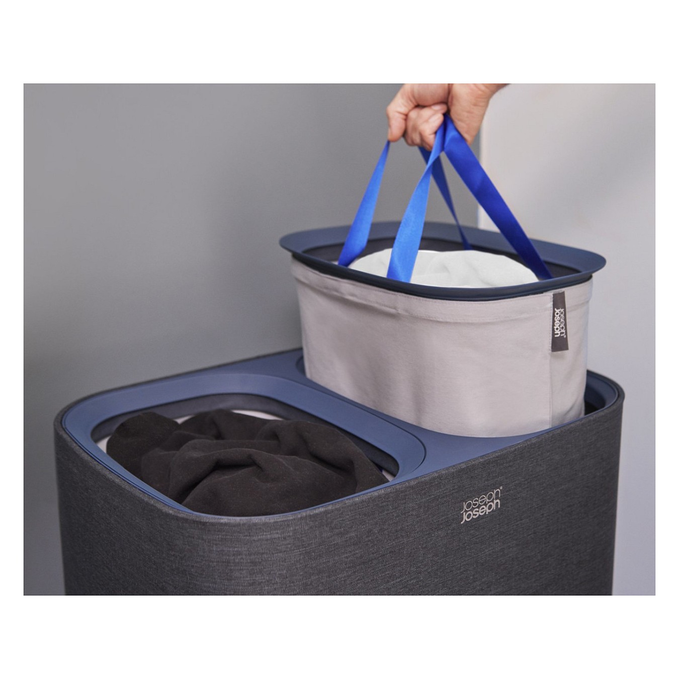 Buy Joseph Joseph Wschekorb Tota 90 L Schwarz in Cyprus, Nicosia, Limassol, Larnaka, Pafos
