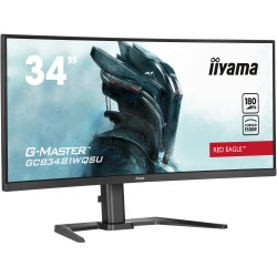 Buy iiyama G-MASTER Red Eagle GCB3481WQSU-B1 - 34in Curved VA UWQHD 3440x1440 18... in Cyprus, Nicosia, Limassol, Larnaka, Pafos