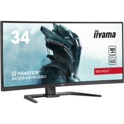 Buy iiyama G-MASTER Red Eagle GCB3481WQSU-B1 - 34in Curved VA UWQHD 3440x1440 18... in Cyprus, Nicosia, Limassol, Larnaka, Pafos