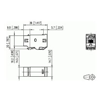 Buy METZ CONNECT BTR E-DAT Kupplung Modul Keystone Kat.6 Class E in Cyprus, Nicosia, Limassol, Larnaka, Pafos