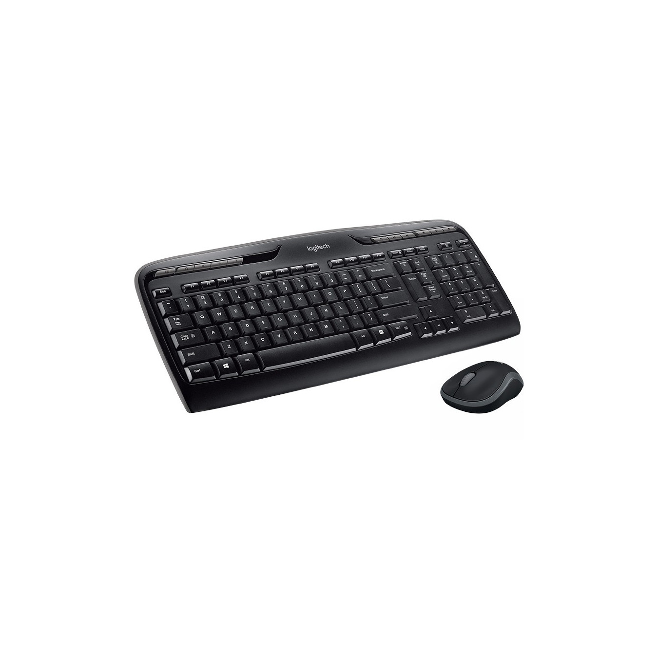 Logitech MK330 Wireless Keyboard & Mouse Combo - UK QWERTY - 2.4 GHz Nano Receiver - Black — Buy in Cyprus with Fast Delivery