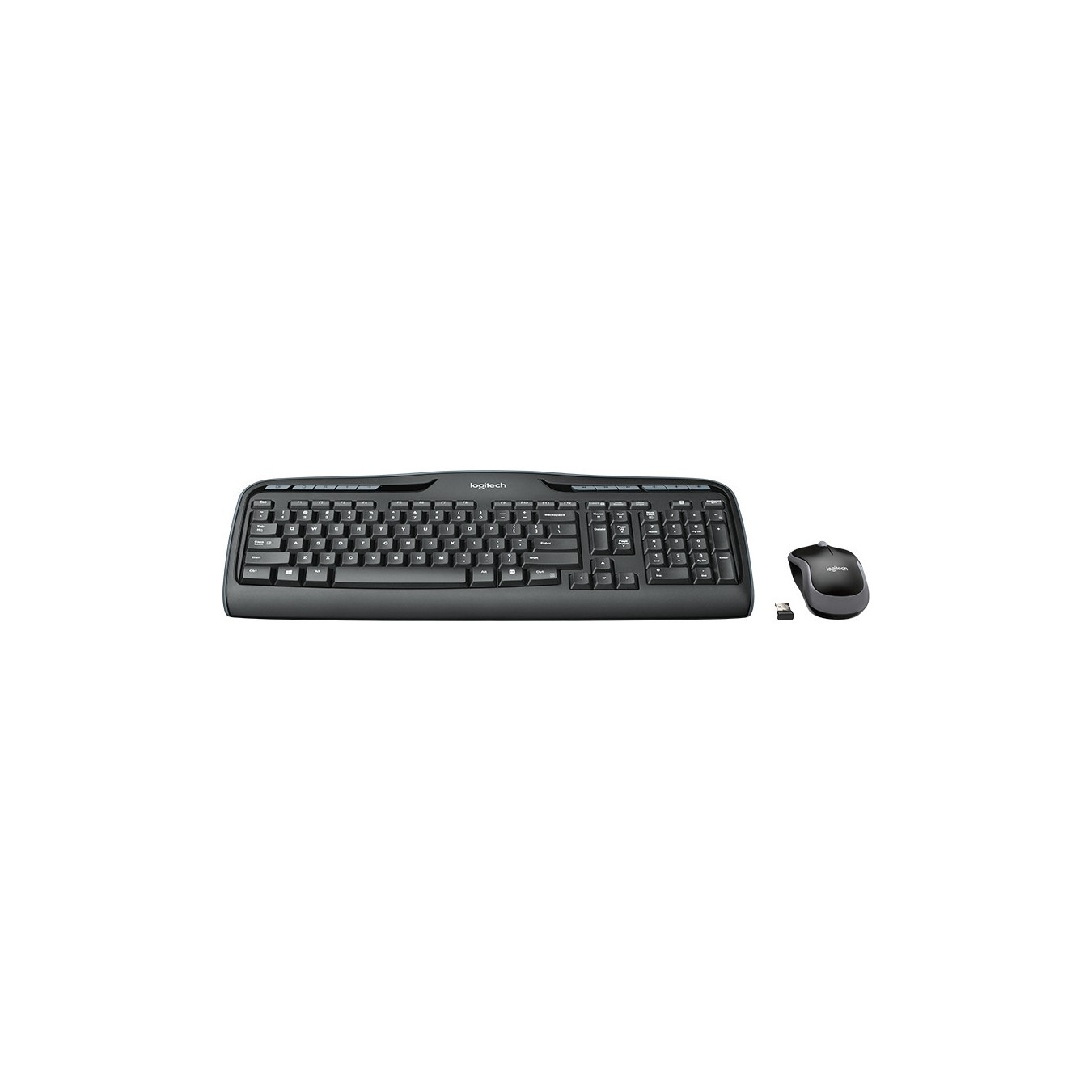 Logitech MK330 Wireless Keyboard & Mouse Combo - UK QWERTY - 2.4 GHz Nano Receiver - Black — Buy in Cyprus with Fast Delivery
