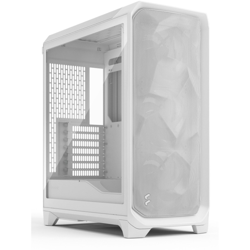 Buy Fractal Design Meshify 3 White TG - Mid Tower ATX/E-ATX Case, Tempered Glass... in Cyprus, Nicosia, Limassol, Larnaka, Pafos