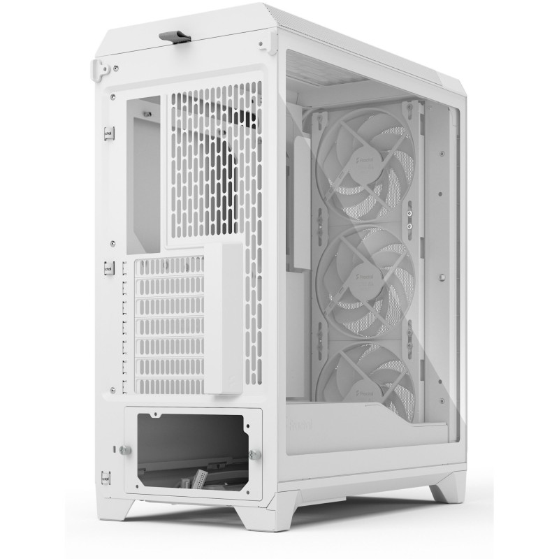 Buy Fractal Design Meshify 3 White TG - Mid Tower ATX/E-ATX Case, Tempered Glass... in Cyprus, Nicosia, Limassol, Larnaka, Pafos