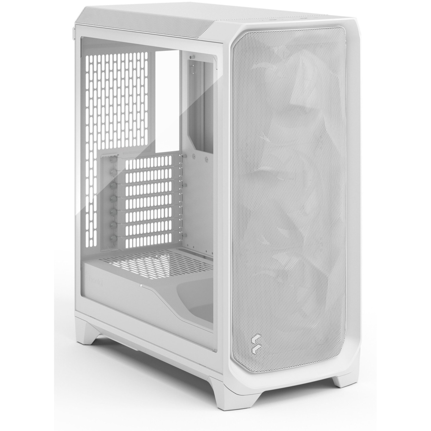 Fractal Design Meshify 3 White TG Mid Tower ATX/E-ATX Case 3x140mm Fans (Boxed) — Buy in Cyprus with Fast Delivery
