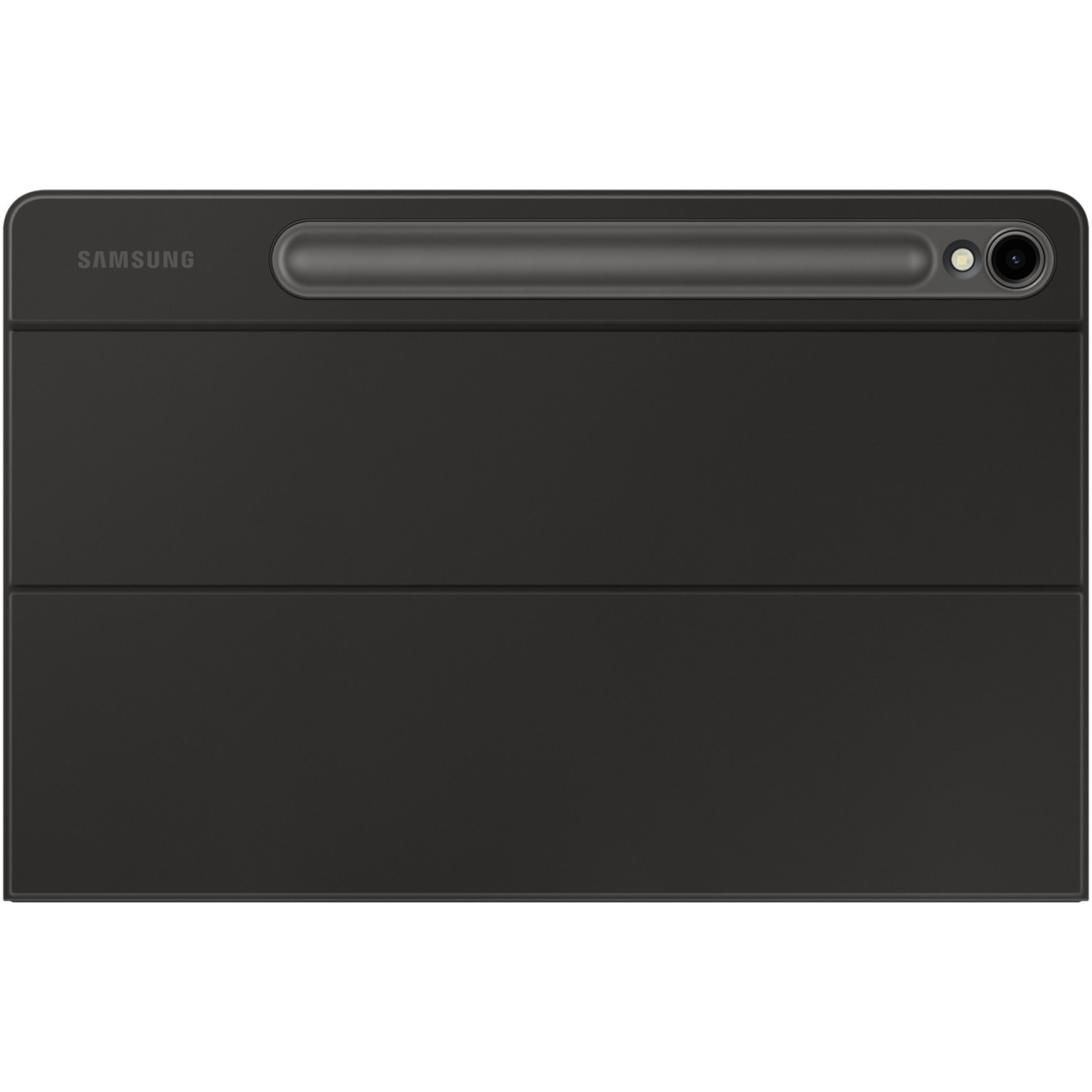 Samsung Book Cover Keyboard - EF-DX720 - Slim Keyboard Case with Touchpad & Stylus Holder, Black, for Galaxy Tab S9/S9 FE