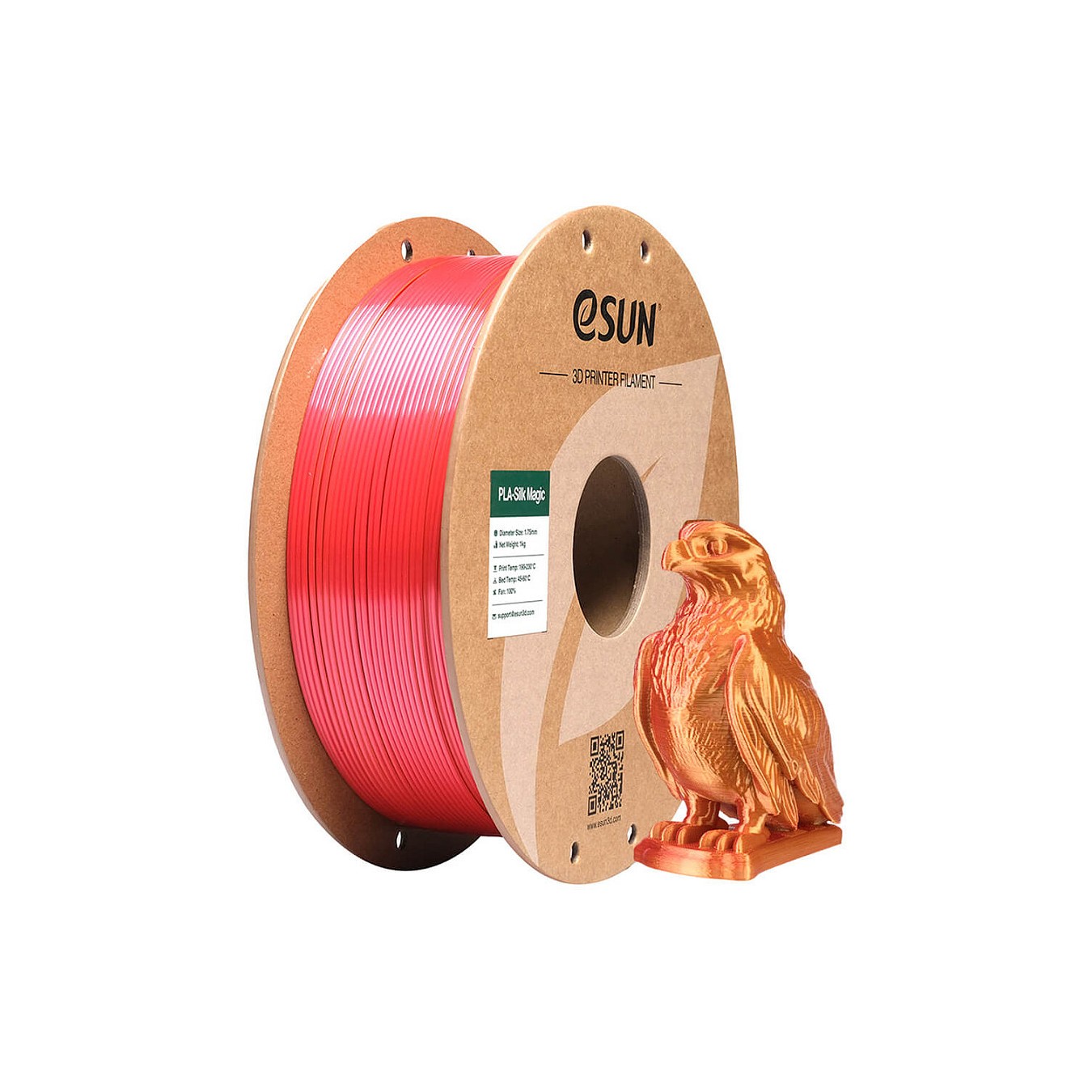 Buy EPLA-SILK MAGIC 1,75mm RED GOLD 1kg in Cyprus, Nicosia, Limassol, Larnaka, Pafos