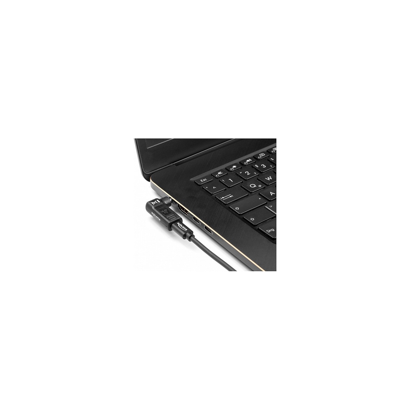 Buy Delock Adapter für Notebook Ladekabel USB Type-CTM Buchse zu 5,5 x 2,1 mm Stecker 90° gewinkelt in Cyprus, Nicosia, Limassol