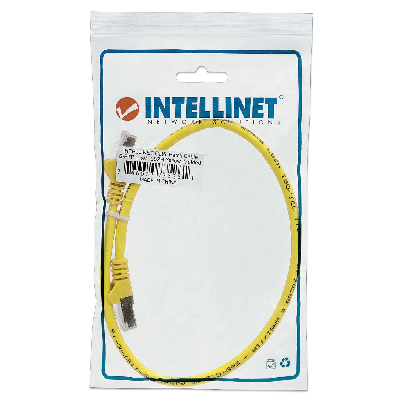 Buy Patchkabel Cat6A CU S FTP LSZH 5.00m gelb in Cyprus, Nicosia, Limassol, Larnaka, Pafos
