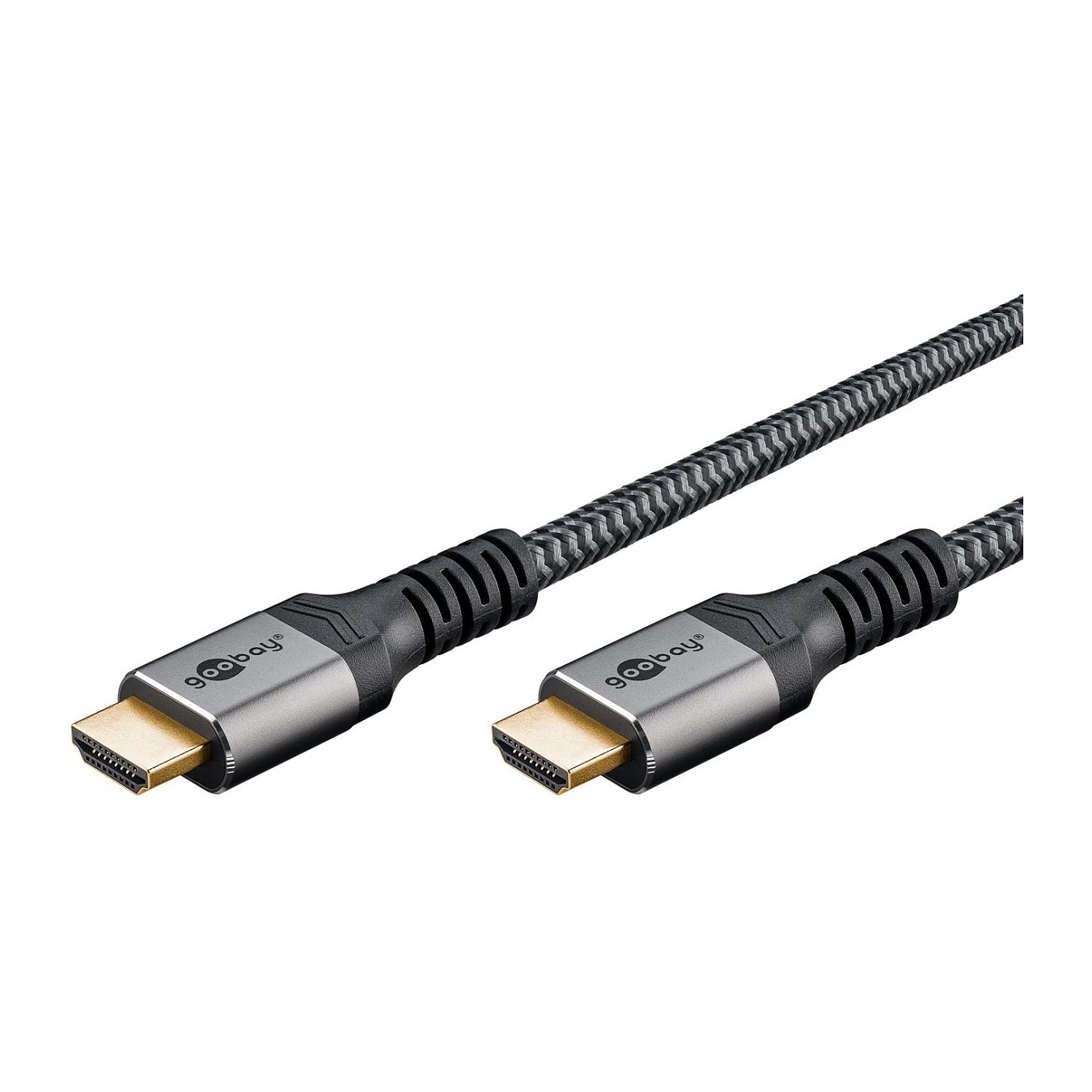 Buy Goobay Plus High-Speed-HDMI-Kabel mit Ethernet, 4K @ 60Hz (grau, 10 Meter) in Cyprus, Nicosia, Limassol, Larnaka, Pafos