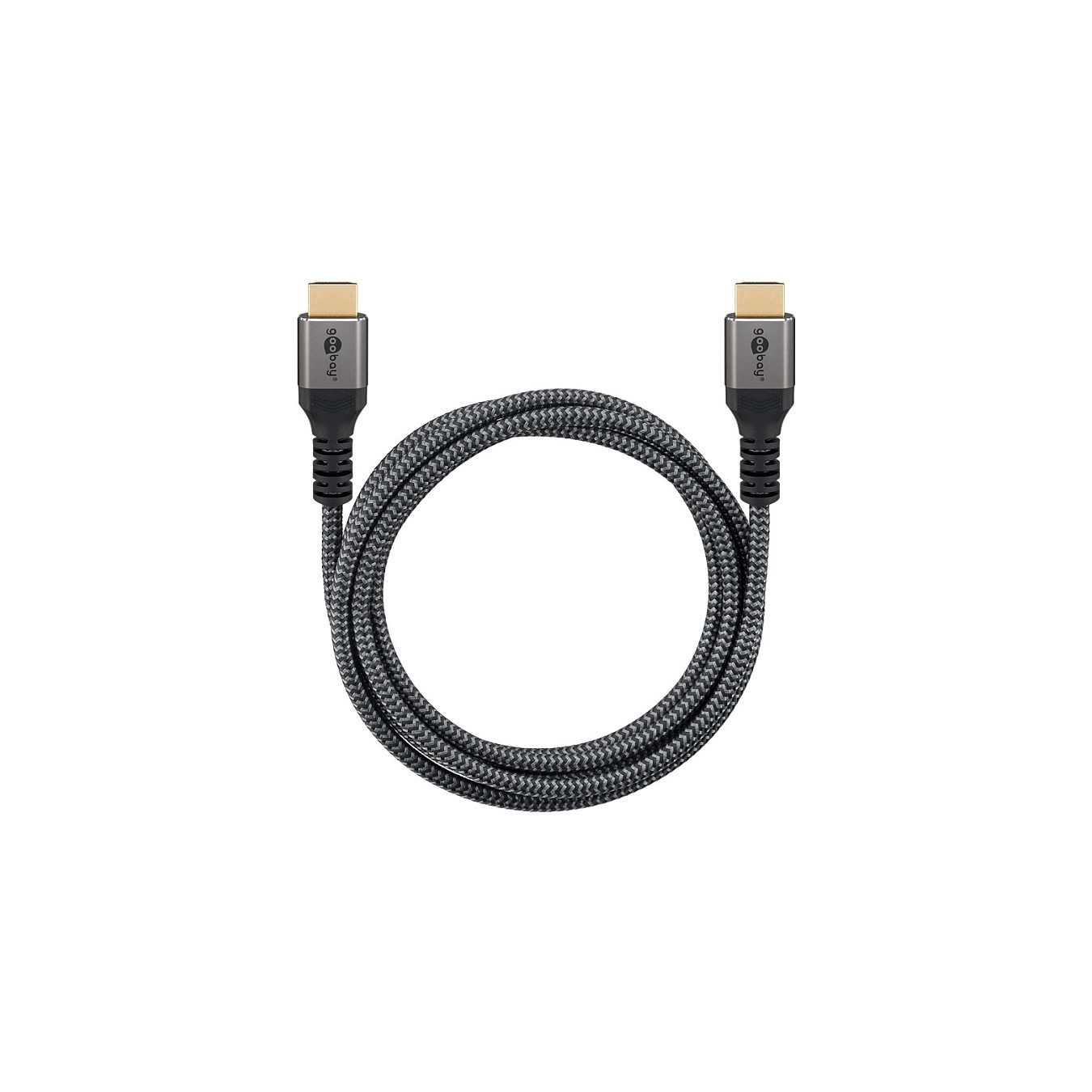 Buy Goobay Plus High-Speed-HDMI-Kabel mit Ethernet, 4K @ 60Hz (grau, 10 Meter) in Cyprus, Nicosia, Limassol, Larnaka, Pafos