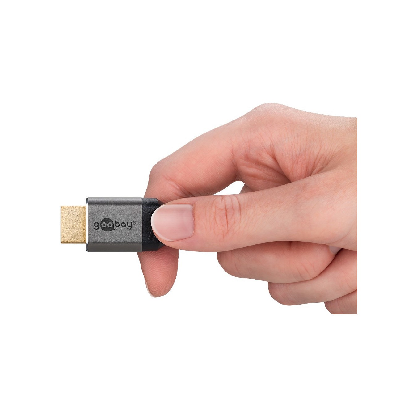 Buy Goobay Plus High-Speed-HDMI-Kabel mit Ethernet, 4K @ 60Hz (grau, 10 Meter) in Cyprus, Nicosia, Limassol, Larnaka, Pafos