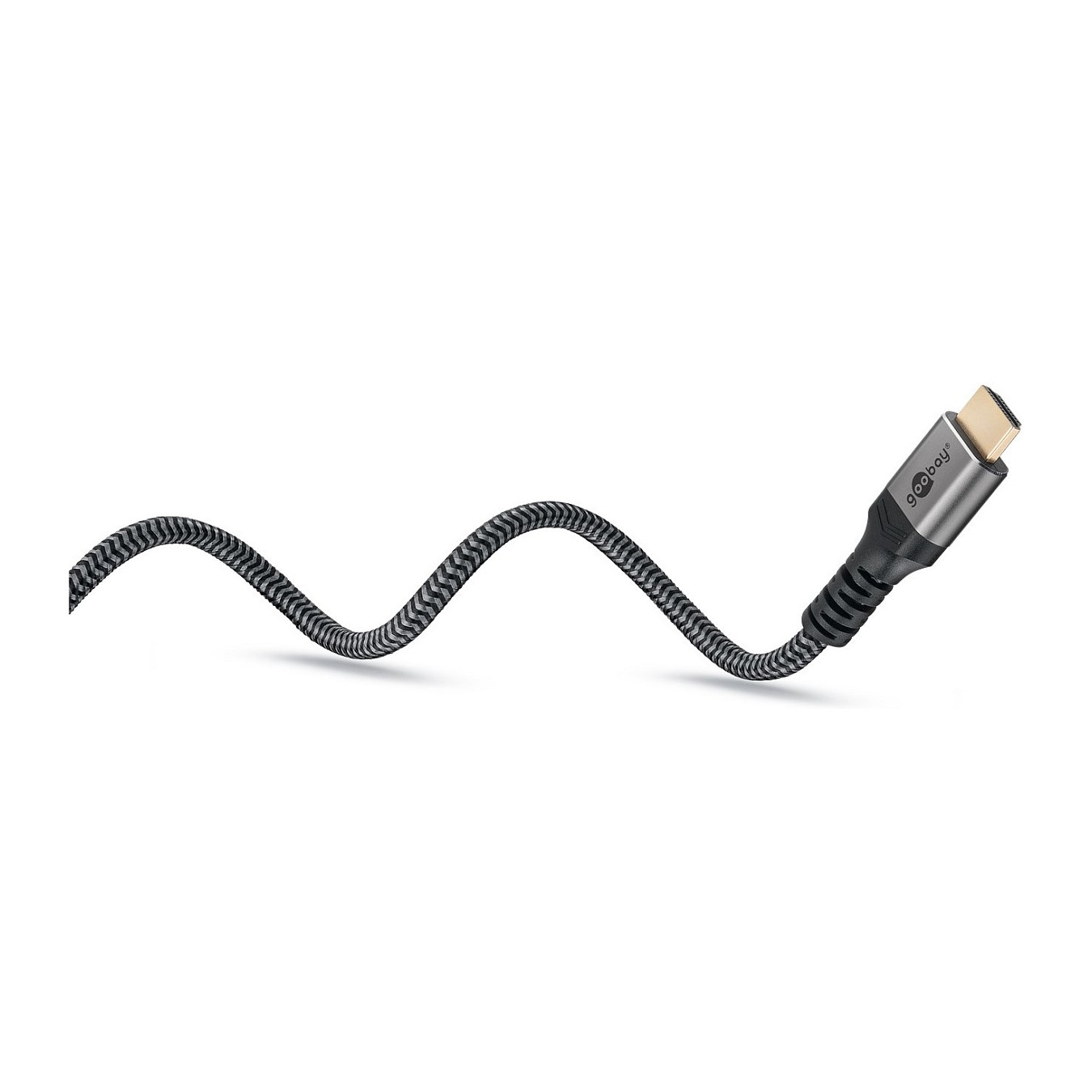 Buy Goobay Plus High-Speed-HDMI-Kabel mit Ethernet, 4K @ 60Hz (grau, 10 Meter) in Cyprus, Nicosia, Limassol, Larnaka, Pafos