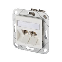 Buy METZ CONNECT Anschlussdose E-DATmodul TIA EIA Cat.6A 8 8(8) Upk reinw in Cyprus, Nicosia, Limassol, Larnaka, Pafos