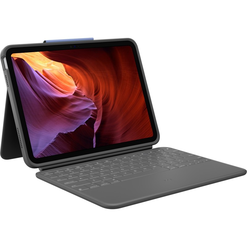 Buy Logitech Rugged Folio - 920-011200 - Keyboard Folio for iPad 10th Gen, Graph... in Cyprus, Nicosia, Limassol, Larnaka, Pafos