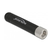 Buy DELOCK WLAN 802.11 b g n Antenne RP-SMA Stecker 1.7-3.7dBi omnidirektional starr mit flexiblem Material schwarz in Cyprus, N