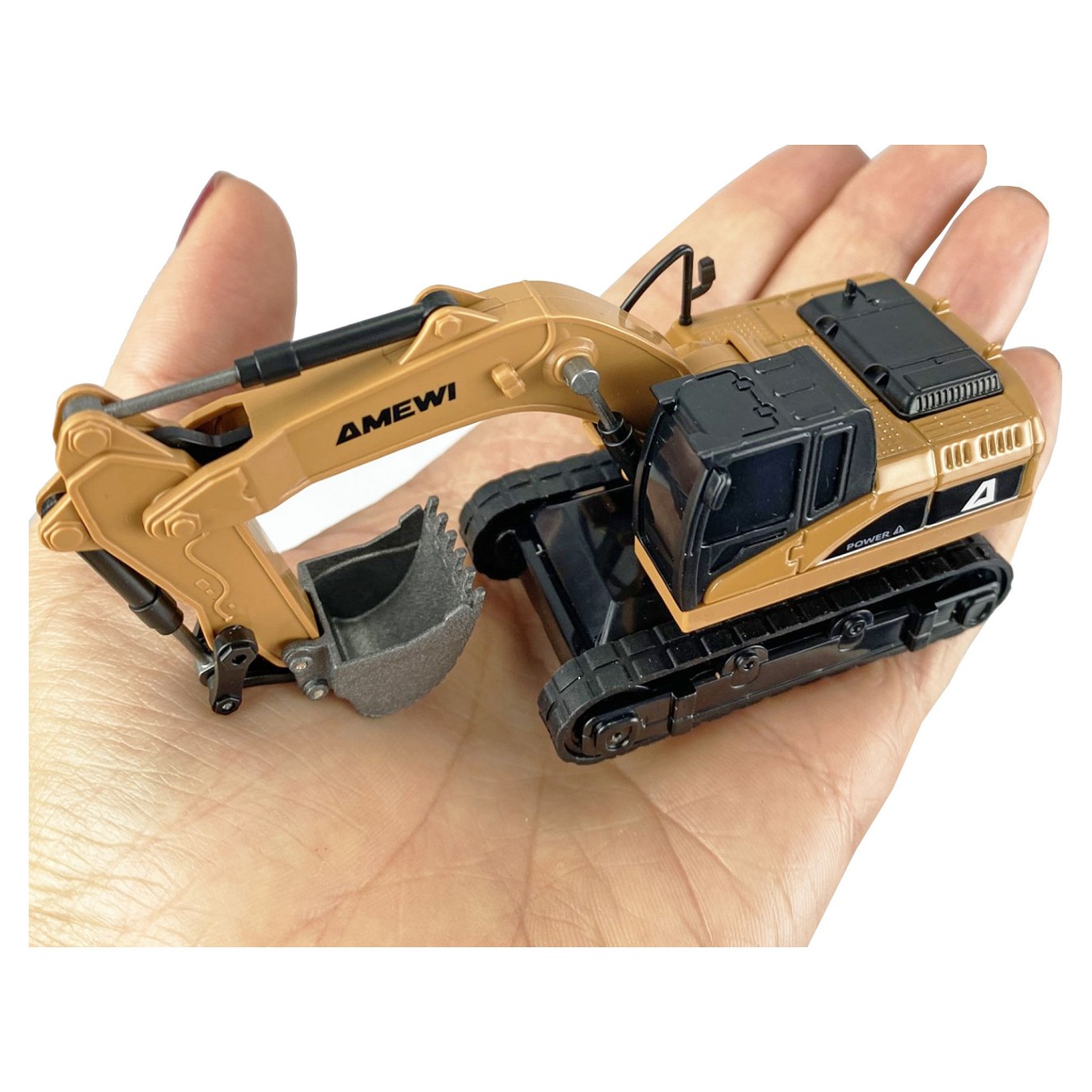 Buy Amewi Mini-Bagger aus Metall 8-Kanal 1:64 RTR 6+ in Cyprus, Nicosia, Limassol, Larnaka, Pafos