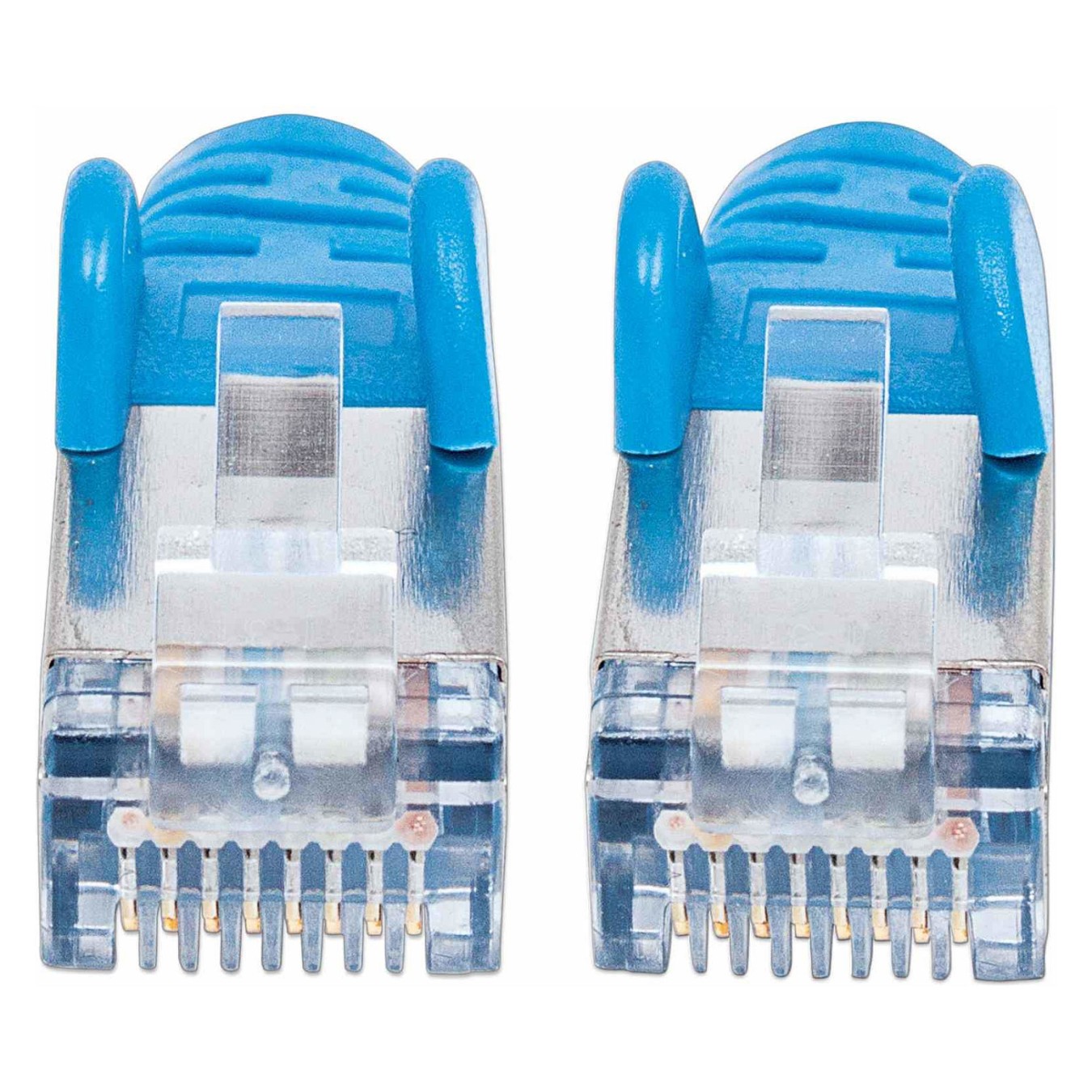 Buy Patchkabel Cat6a-Stecker Cat7-Rohkabel 0.5m blau in Cyprus, Nicosia, Limassol, Larnaka, Pafos