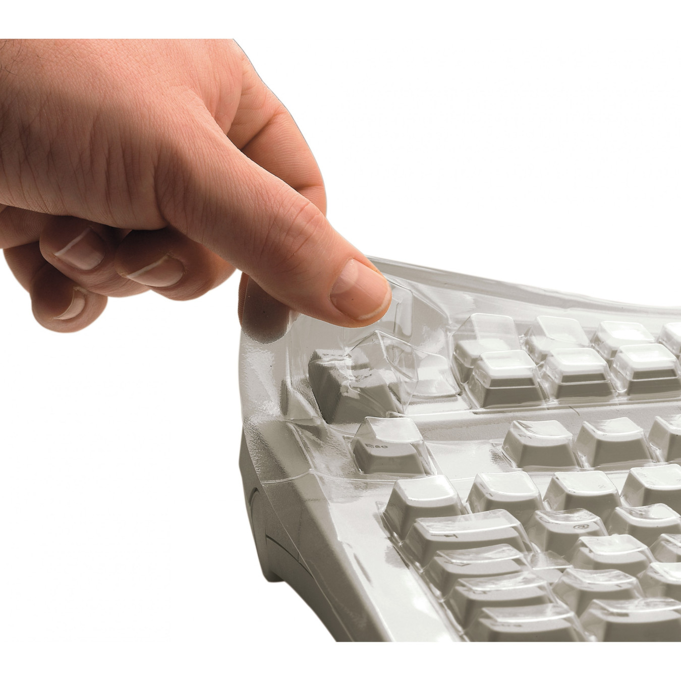 Cherry WetEx Keyboard Cover - G84-4100 - Transparent, 0.25 mm, 86-key — Buy in Cyprus with Fast Delivery