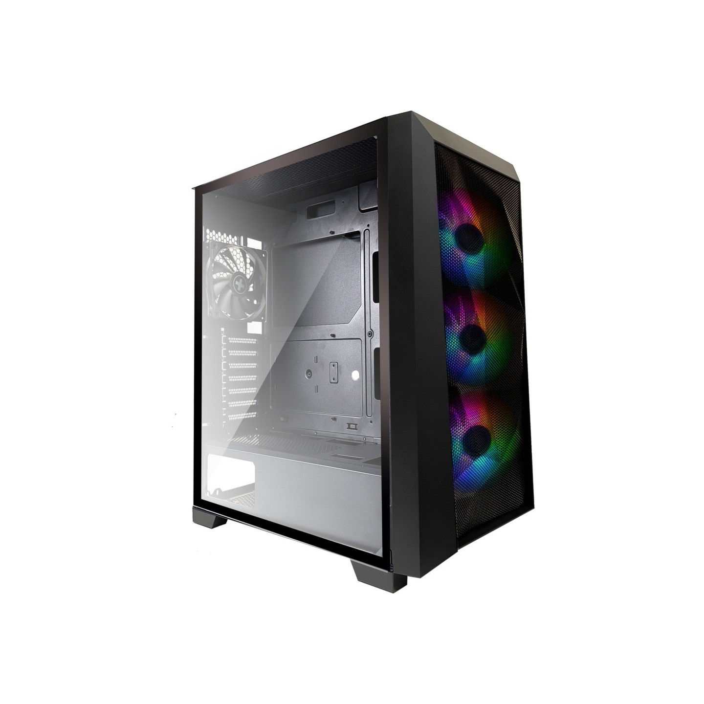Xilence Xilent Breeze X712.RGB XG131 Mid-Tower Case Black TG RGB (Boxed) — Buy in Cyprus with Fast Delivery