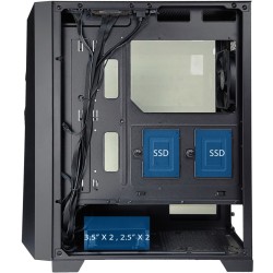 Xilence Xilent Breeze X712.RGB XG131 Mid-Tower Case Black TG RGB (Boxed) — Buy in Cyprus with Fast Delivery