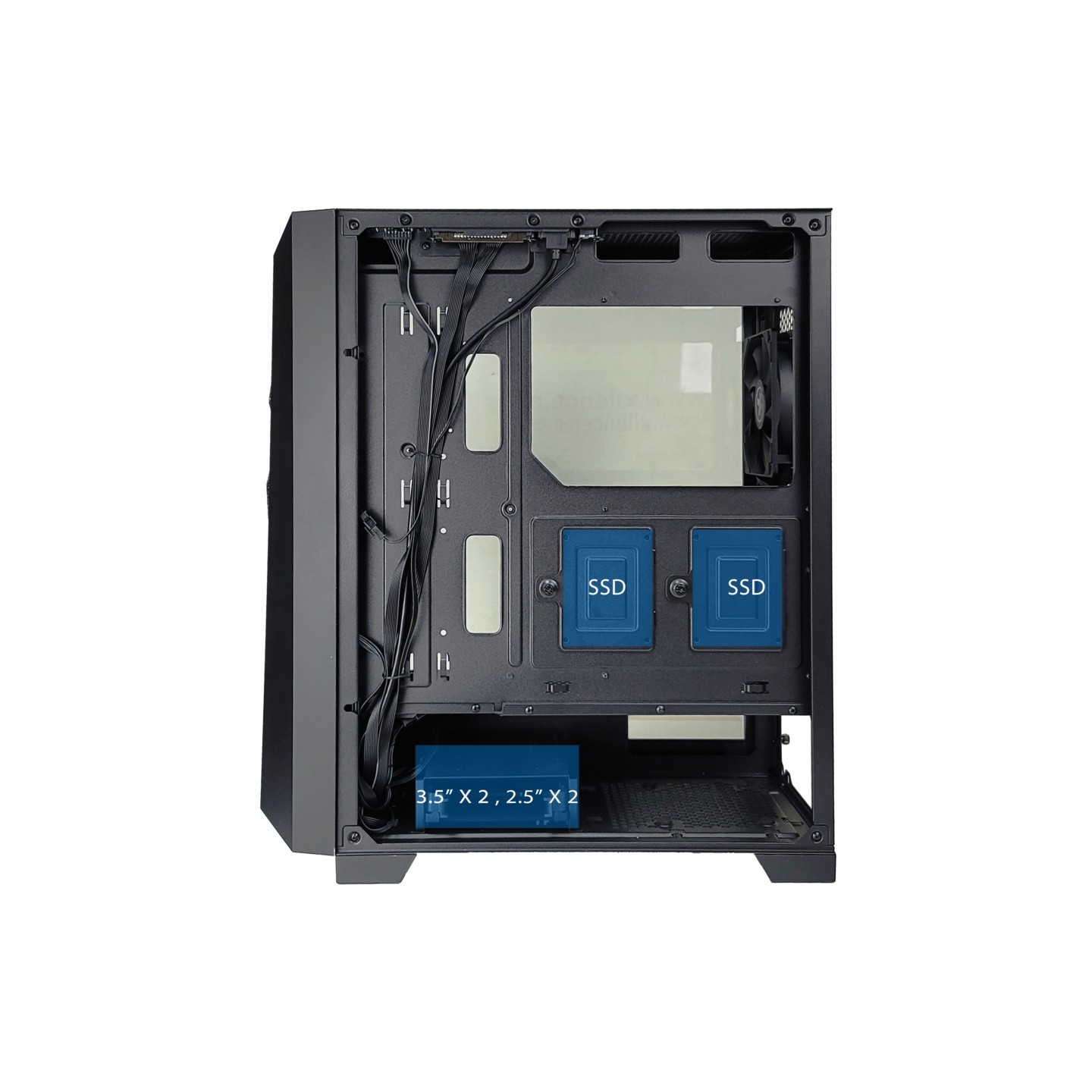 Xilence Xilent Breeze X712.RGB XG131 Mid-Tower Case Black TG RGB (Boxed) — Buy in Cyprus with Fast Delivery