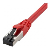 Buy Synergy21 Patchkabel RJ45, CAT8.1 2000Mhz, 2m, rot, S-STP(S FTP), TPE LSZH(SuperFlex), AWG26, in Cyprus, Nicosia, Limassol, 