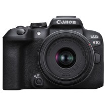 Buy Canon EOS R10 Black Digital Camera + RF-S 18-45mm F4.5-6.3 IS STM lens in Cyprus, Nicosia, Limassol, Larnaka, Pafos