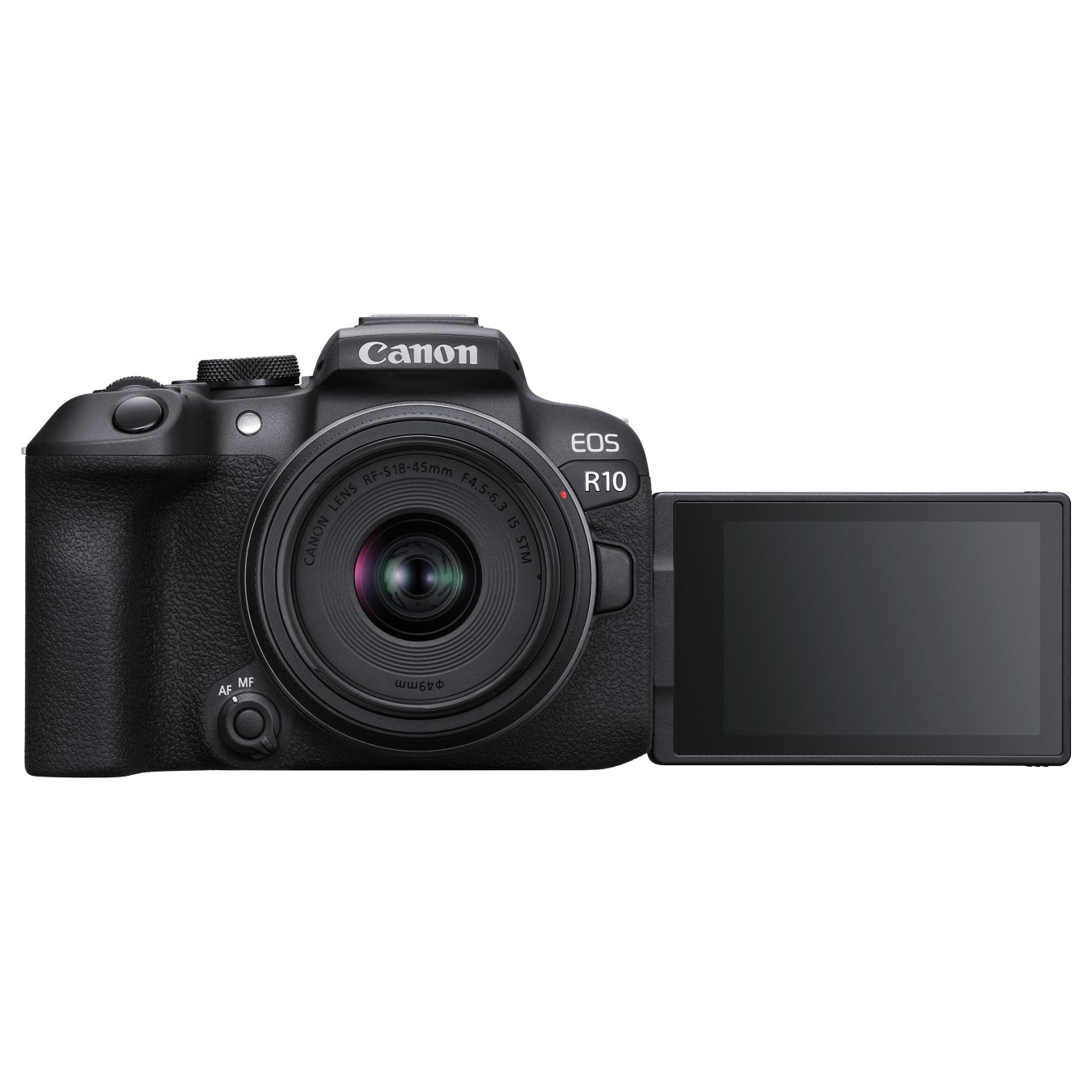 Buy Canon EOS R10 Black Digital Camera + RF-S 18-45mm F4.5-6.3 IS STM lens in Cyprus, Nicosia, Limassol, Larnaka, Pafos