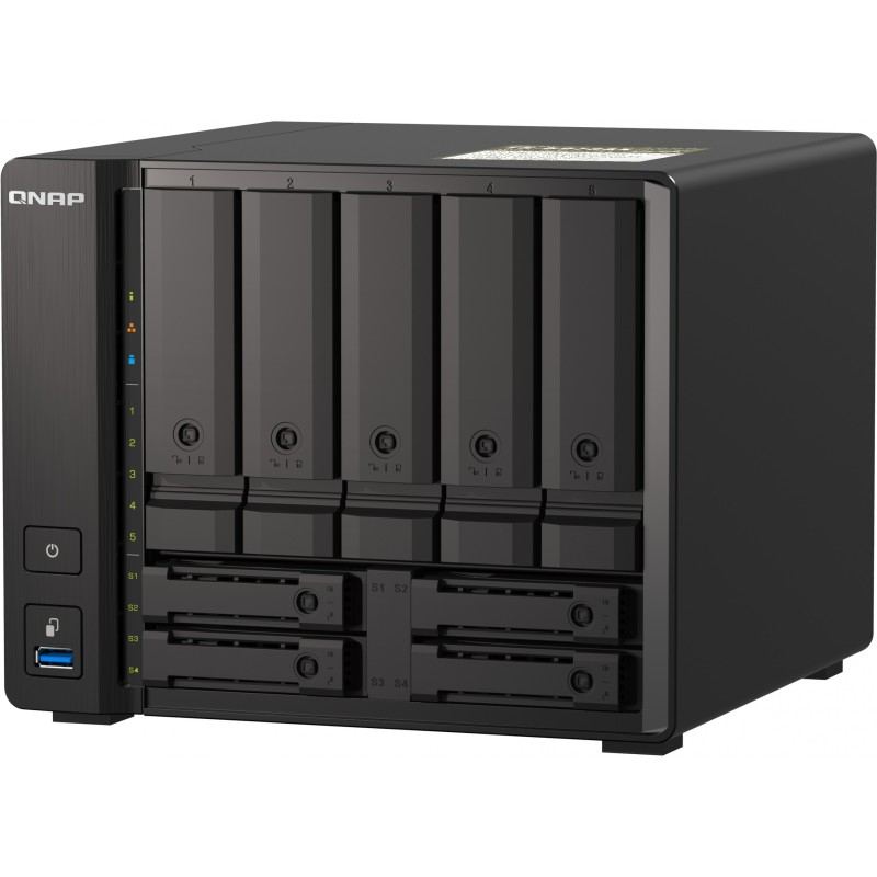 Buy QNAP 9-Bay NAS - TS-H973AX - AMD Ryzen V1500B 2.2GHz, 32GB DDR4, SATA & U.2 ... in Cyprus, Nicosia, Limassol, Larnaka, Pafos