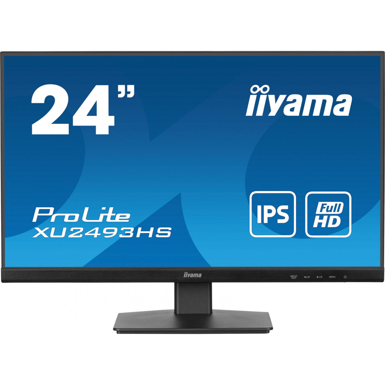 iiyama ProLite XU2493HS-B6 - 23.8" IPS Full HD 100Hz Monitor, HDMI & DP, 0.5ms, Black — Buy in Cyprus with Fast Delivery