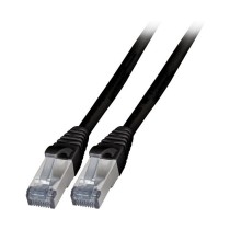 Buy EFB RJ45 Patchkabel Cat.6A S FTP TPE, 6KV schwarz 15m in Cyprus, Nicosia, Limassol, Larnaka, Pafos